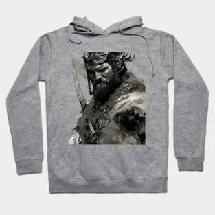 Odin the Viking God Prepares for War Hoodie